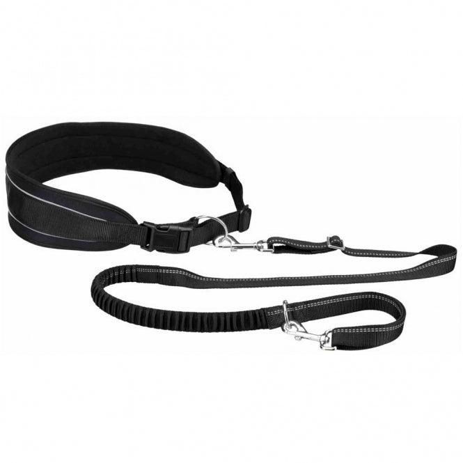 Bauchgurt – mit Leine für mittelgroße und große Hunde, 75-120 cm – Bild 4