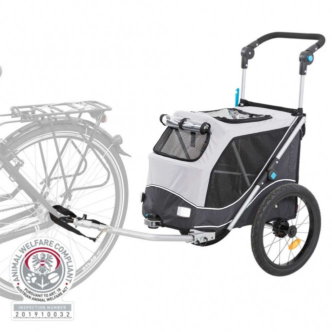 Fahrrad-Anhänger – für Hunde – Bild 6
