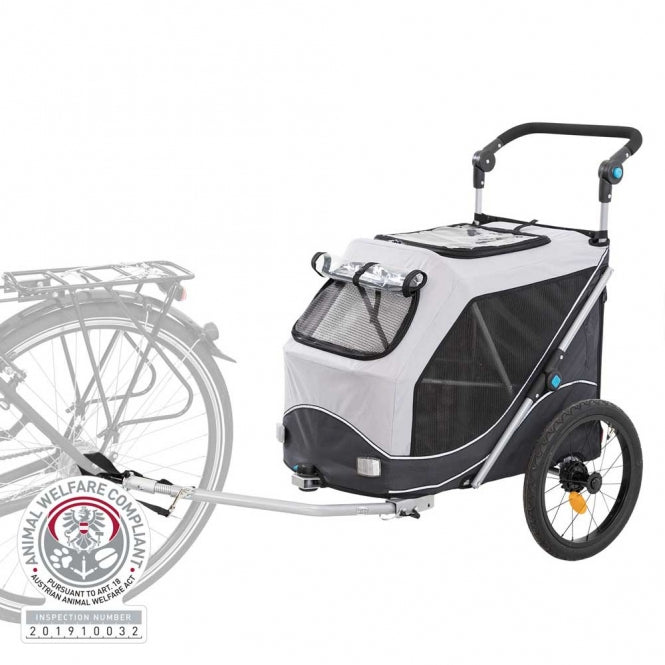 Fahrrad-Anhänger – für Hunde – Bild 7