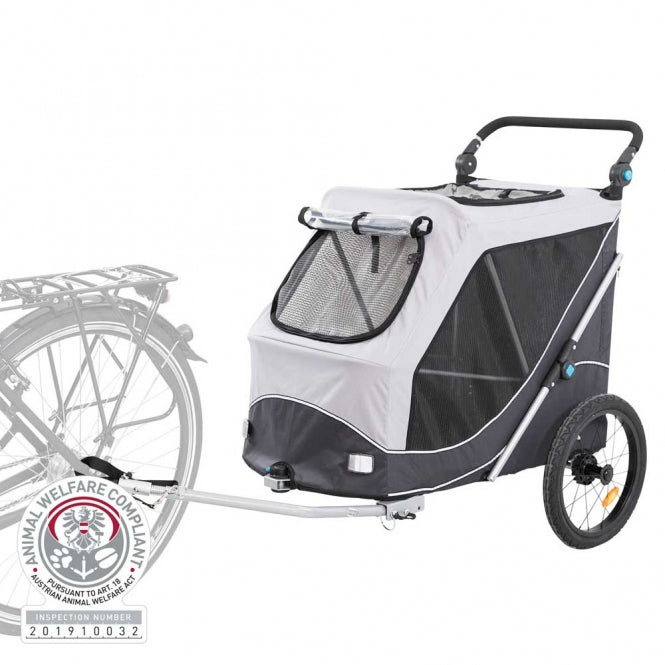 Fahrrad-Anhänger – für Hunde