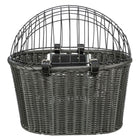 Front-Fahrradkorb für Hunde – aus Polyrattan – Bild 3