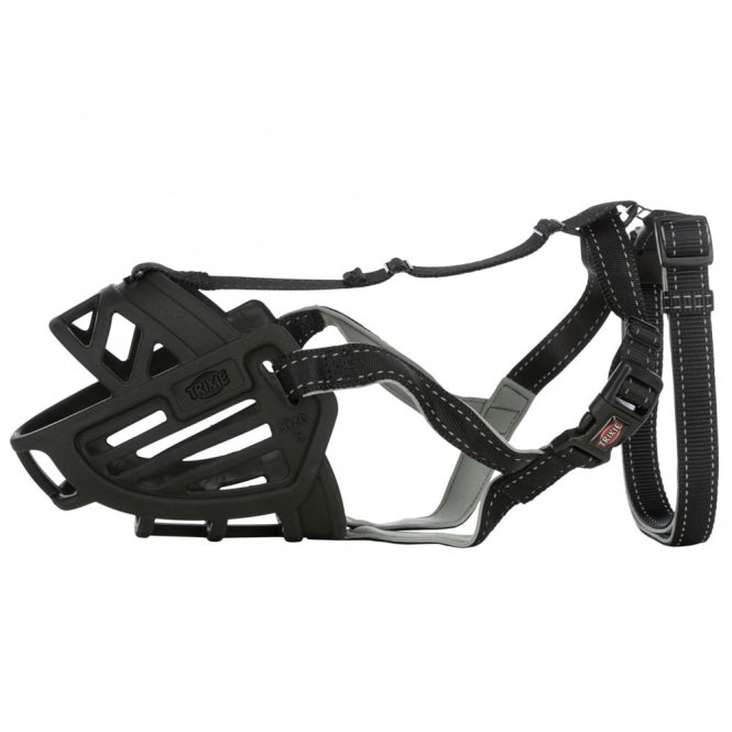 Maulkorb für Hunde – Muzzle Flex, Gummi – Bild 2