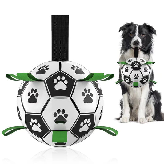Interactive Dog Football Toy for Large Dogs and Active Play