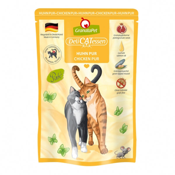 Katzennassfutter – Delicatessen Huhn PUR 85 g