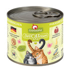 Katzennassfutter – Delicatessen Dose Fasan & Kaninchen, 6er Pack