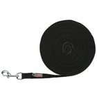 Schleppleine für Hunde – 15 m / 20 mm, schwarz
