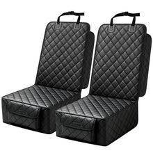 Dog Car Seat Cover – Waterproof PU Leather Front Seat Cover for Cars, Trucks & SUVs