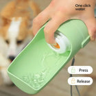 2-in-1 Pet Travel Water Bottle with Food Container-3