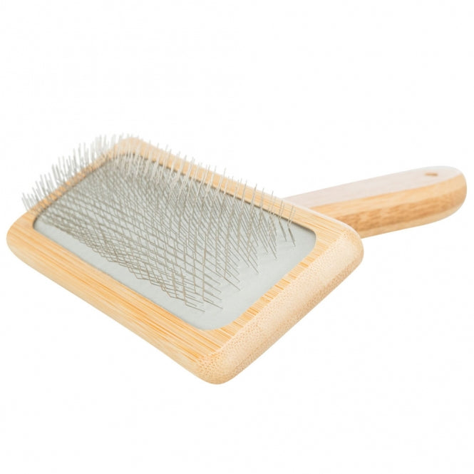 Softbürste für Hunde und Katzen – aus Bambus – Bild 3