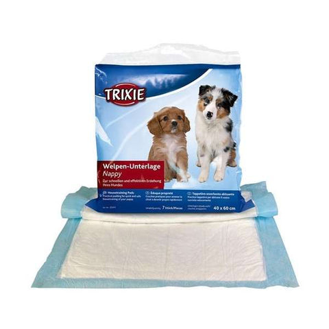 Hundepflege – Welpen-Unterlage Nappy-Stubenrein 60x60cm, 10er