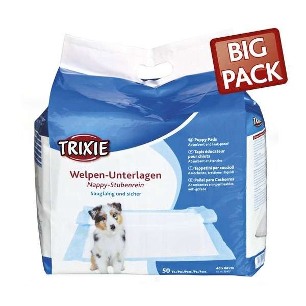 Hundepflege – Welpen-Unterlage Nappy-Stubenrein 40x60cm – Bild 2