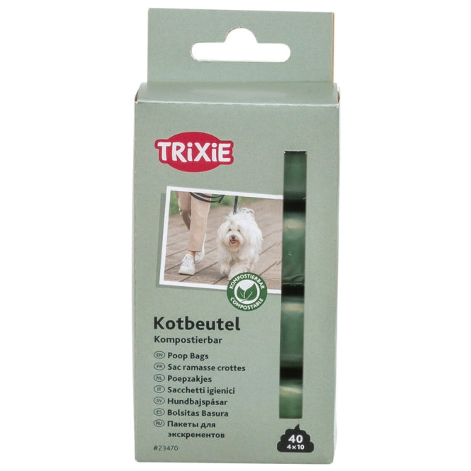Hundekotbeutel – kompostierbare 4 × 10 Btl.
