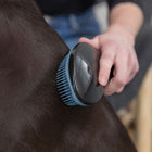 Softbürste für Hunde – schwarz/blau – Bild 5