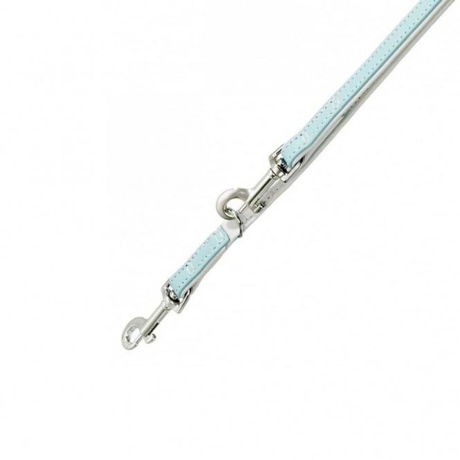Führleine für Hunde – VINTAGE Hellblau, 14mm / 200cm