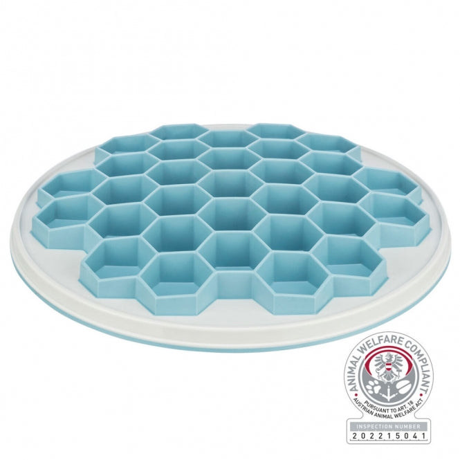 Anti-Schling-Napf für Hunde – Slow Feeding Futterplatte Hive