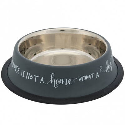Edelstahlnapf – Home für Hunde