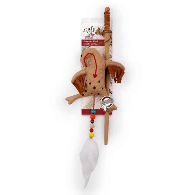 Spielangel für Katzen – All for Paws Dreams Catcher Shamoura Wand – Bild 4