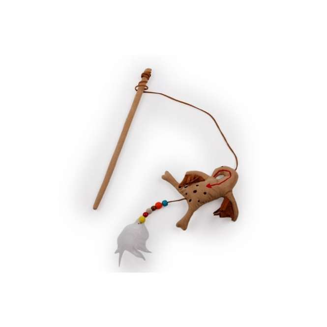 Spielangel für Katzen – All for Paws Dreams Catcher Shamoura Wand – Bild 5
