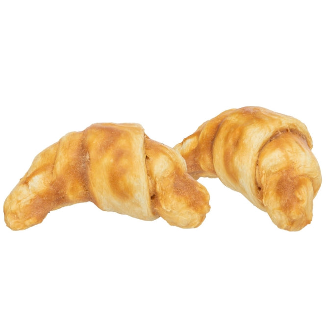 Hundeleckerli – Denta Fun Croissants aus Kollagen, 2 St./80 g
