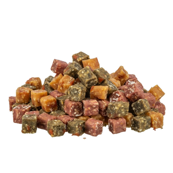 Hundeleckerli – Vegan Cubes mit Obst & Gemüse, 100g – Bild 2