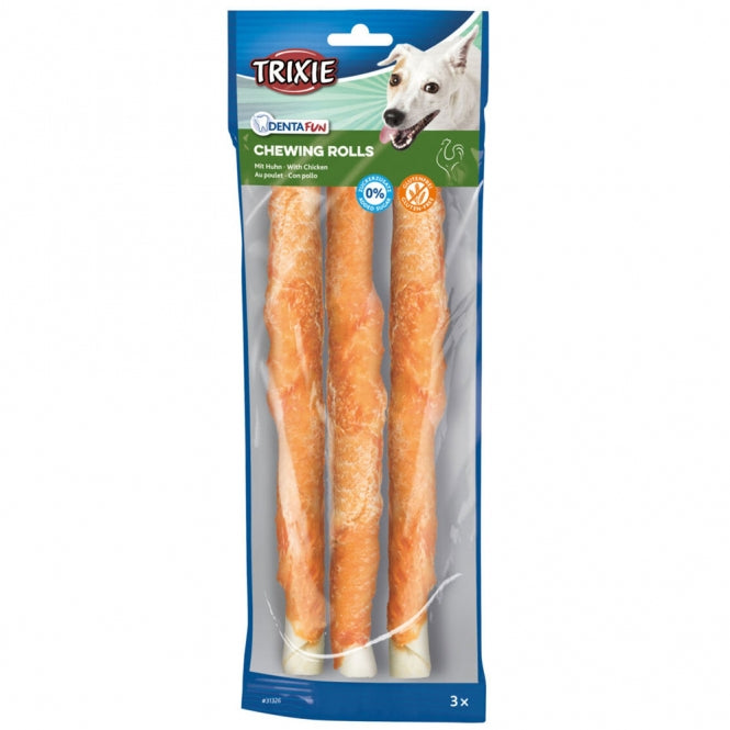 Hundeleckerli – Denta Fun Chicken Chewing Rolls – Bild 3