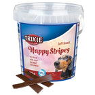 Hundeleckerli – Soft Happy Stripes 500g Eimer