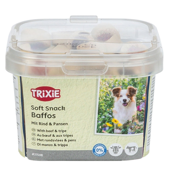 Hundeleckerli Soft Baffos Rind und Pansen, 140g | Trixie