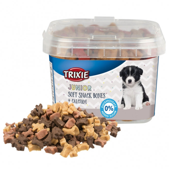 Kauknochen für Hunde Junior Soft Bones, 140g | Trixie