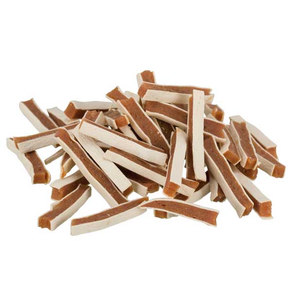 Hundeleckerli – PREMIO Fish Rabbit Stripes, 100 g – Bild 2