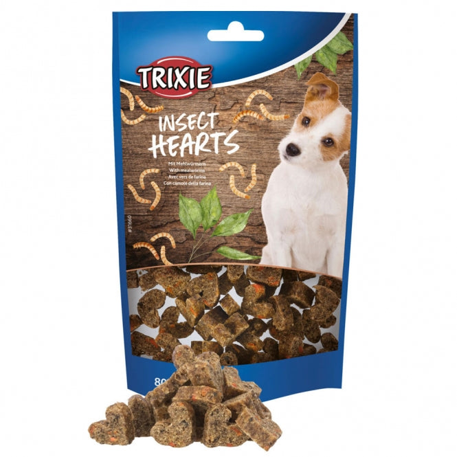 Hundeleckerli – Insect Hearts, 80g