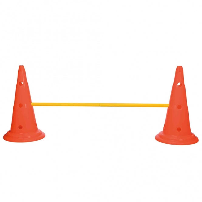 Hundetraining Zubehör – Pylonen-Hindernis 2er ø 30 × 50 cm/100 cm – Bild 3