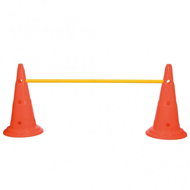 Hundetraining Zubehör – Pylonen-Hindernis 2er ø 30 × 50 cm/100 cm – Bild 4