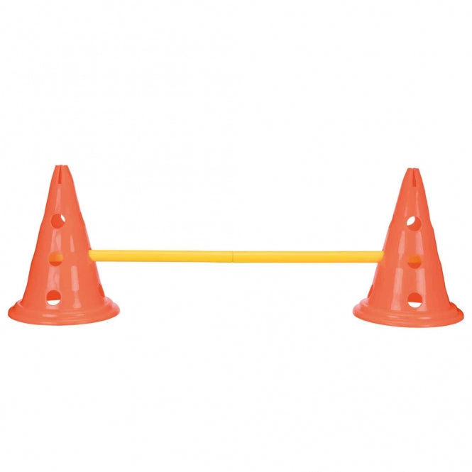 Hundetraining Zubehör – Pylonen-Hindernis 3er ø 23 × 30 cm/78 cm – Bild 3