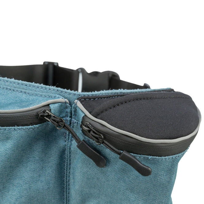 Hüfttasche für Hunde – Baggy Belt, blau – Bild 4