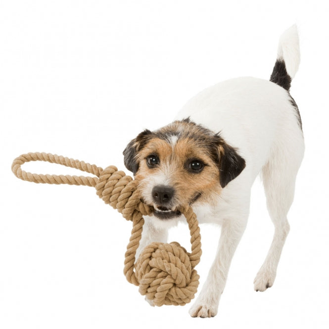 Spieltau für Hunde – BE NORDIC mit eingeflochtenem Ball – Bild 4