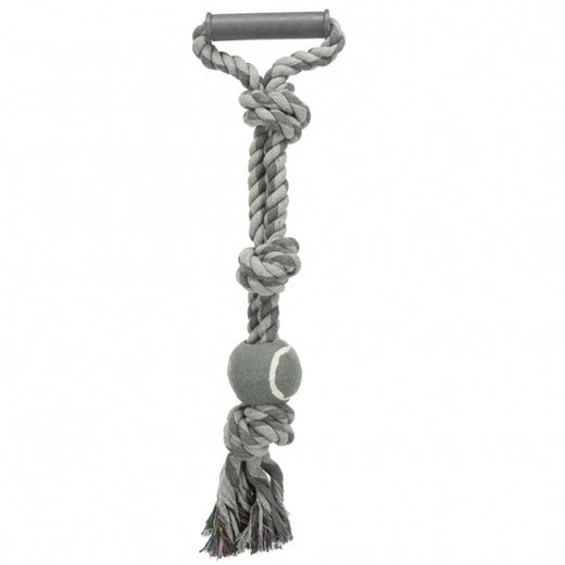 Spieltau für Hunde – mit Tennisball, 50 cm