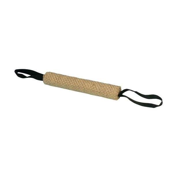 Wurfspielzeug für Hunde – Beißrolle aus Jute, geklebt, 25 cm / 4 cm