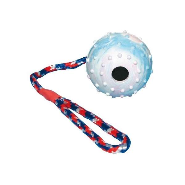 Naturgummiball für Hunde – am Seil – Bild 4
