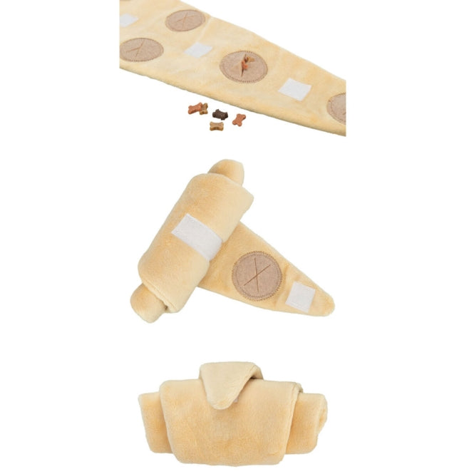 Plüschspielzeug für Hunde – Snack-Croissant aus Plüsch, 40 cm – Bild 3