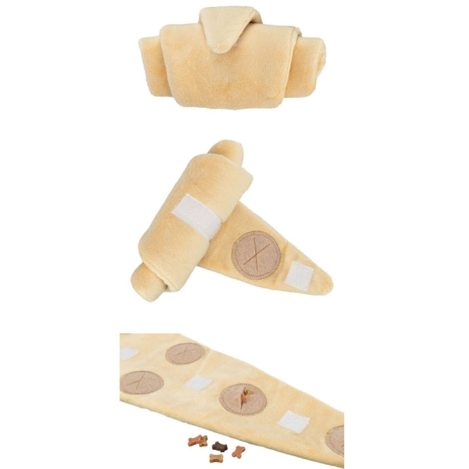 Plüschspielzeug für Hunde – Snack-Croissant aus Plüsch, 40 cm – Bild 5