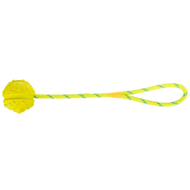 Naturgummiball für Hunde – am Band, schwimmend – Bild 2