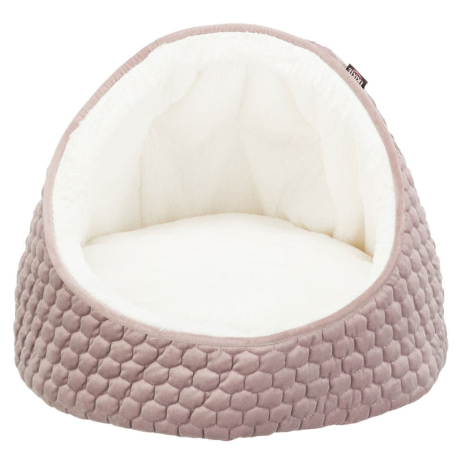 Kuschelhöhle für Katzen – Livia, altrosa, 45 x 33 cm – Bild 2