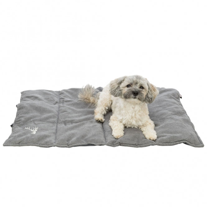 Reisedecke für Hunde – Leni, grau, 80 × 60 cm – Bild 2