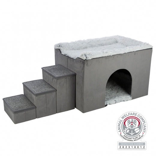 Höhle für Katzen – Harvey mit Treppe, 154 × 60 × 60 cm