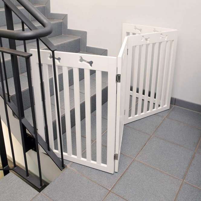 Hunde-Absperrgitter – klappbares Groß – Bild 2