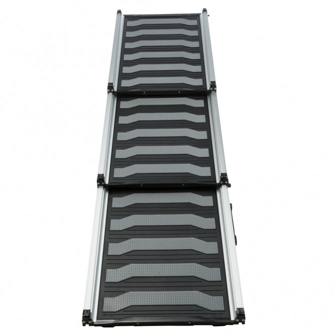 Teleskop-Rampe für Hunde – 3-fach Aluminium/TPR – Bild 2