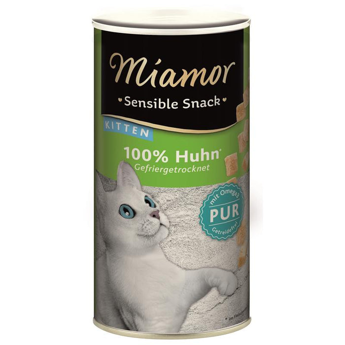 Katzensnacks Sensible Kitten Huhn Pur 30g, 12er Pack – Miamor