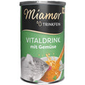 Katzenmilch & Katzendrink Trinkfein Vitaldrink mit Gemüse 135ml, 24er Pack | Miamor