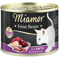 Katzennassfutter Dose Feine Beute Ente, 12er Pack | Miamor