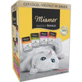 Katzennassfutter MP Ragout Royale Geflügelvielfalt in Sauce 12x100g, 4er Pack | Miamor